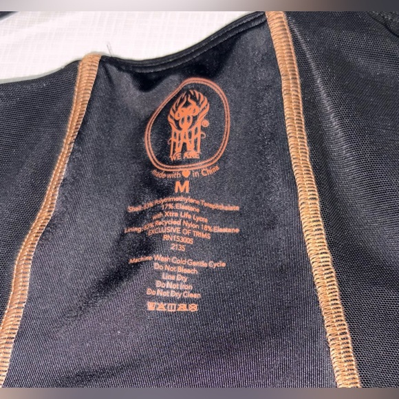 We Are HAH Sz Medium Knock Out Black Corset Top - Picture 14 of 14